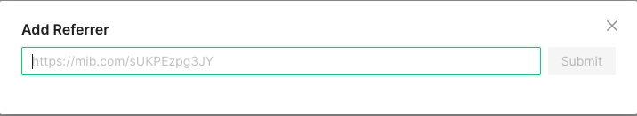 Add Referrer