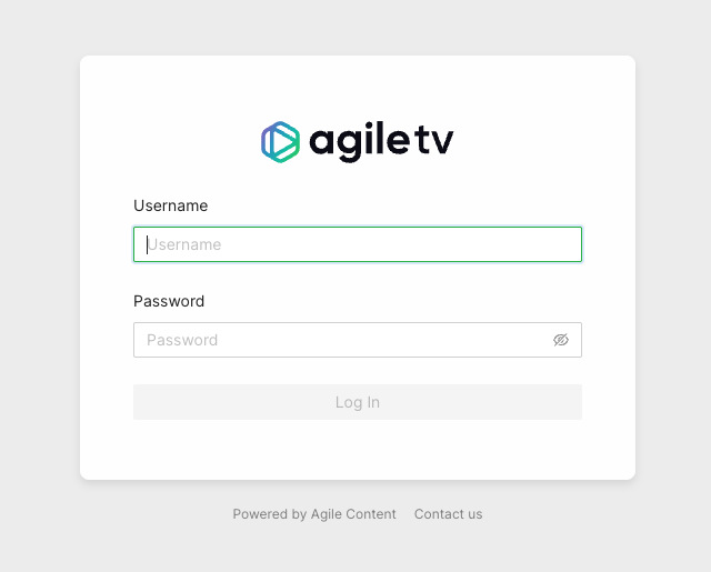 Login Screen
